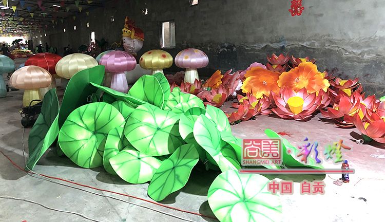 木蘭水鎮 花燈 彩燈 五一燈光秀 夜游經濟