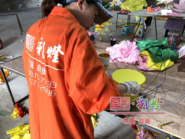 木蘭水鎮 花燈 彩燈 五一燈光秀 夜游經濟