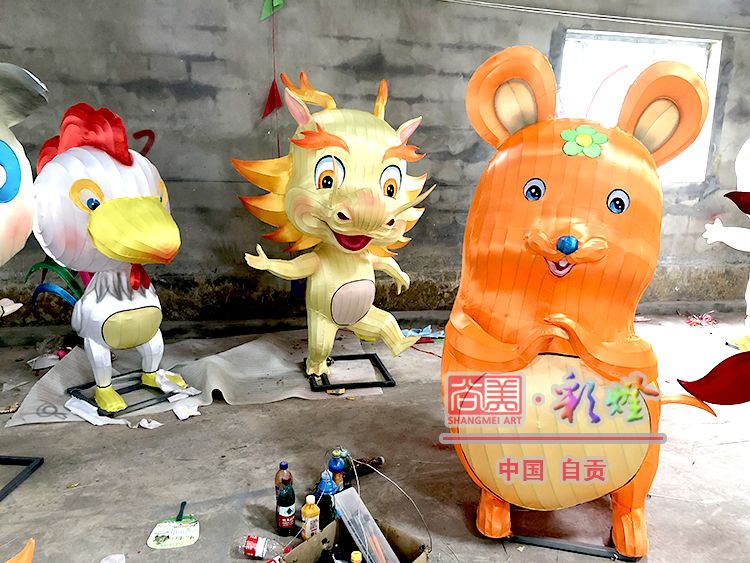 木蘭水鎮 花燈 彩燈 五一燈光秀 夜游經濟