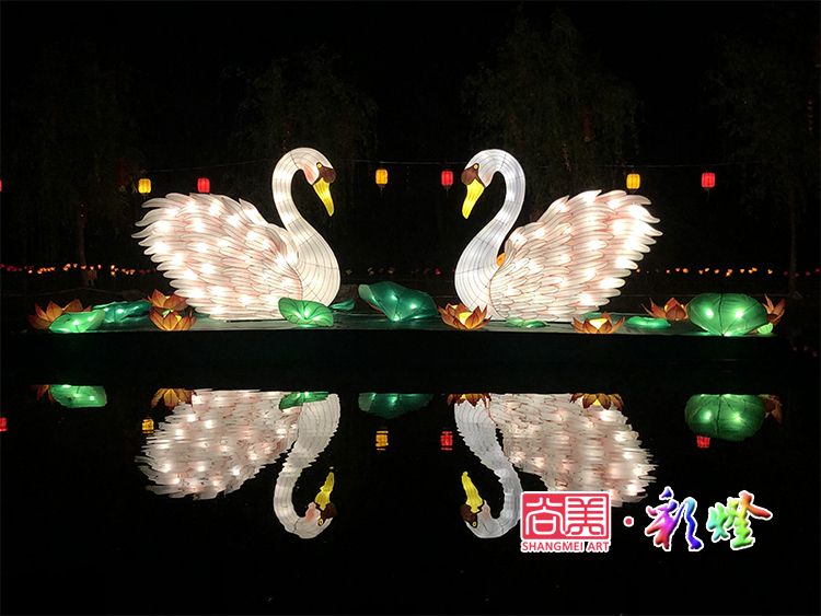 木蘭水鎮 花燈 彩燈 五一燈光秀 夜游經濟