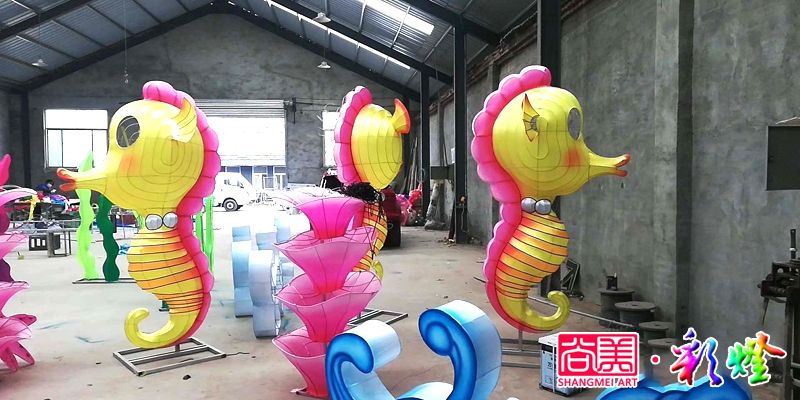 花燈、彩燈在商業美陳中應用